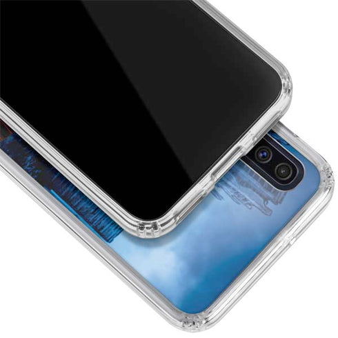 Marvel Captain America Portrait Galaxy A50 Clear Case